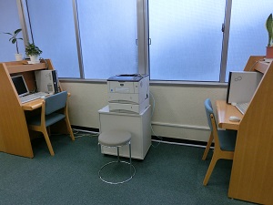 閲覧室パソコン